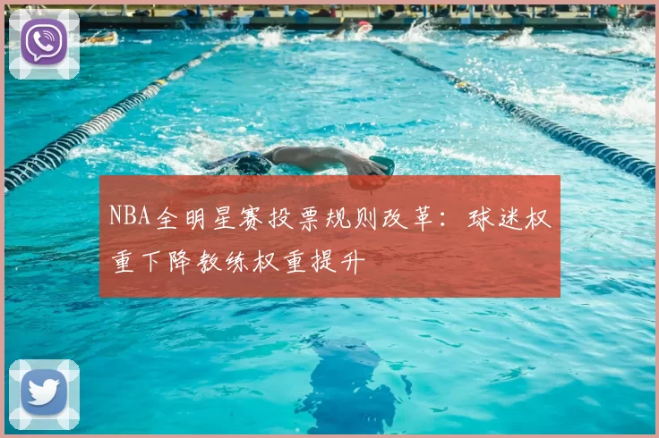 NBA全明星赛投票规则改革：球迷权重下降教练权重提升